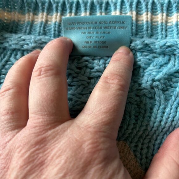 Swiftie 1989 TV Taylor's Version Blue Cardigan M/L - Cozy & Collectible! - Picture 7 of 10